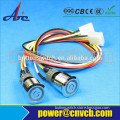 12mm/16mm/19mm/22mm/25mm/30mm push switches/press button siwtch/led power switch